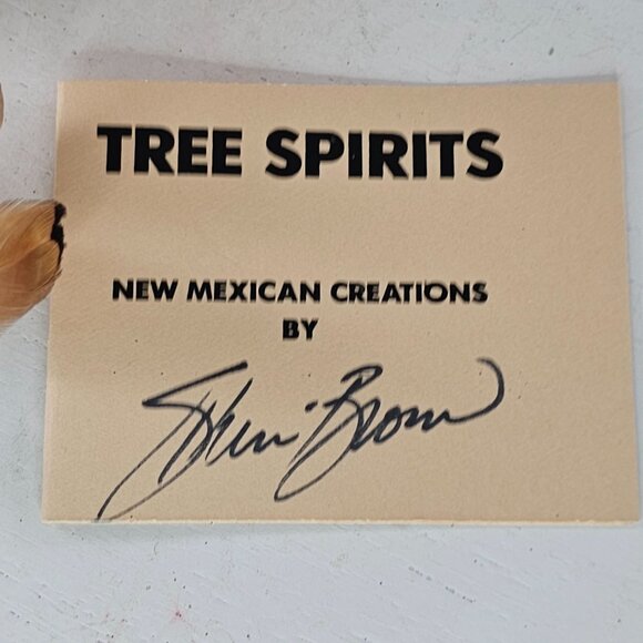 Owl Kachina Tree Spirit Ornament By Sheri Brown With Box - Picture 3 of 8